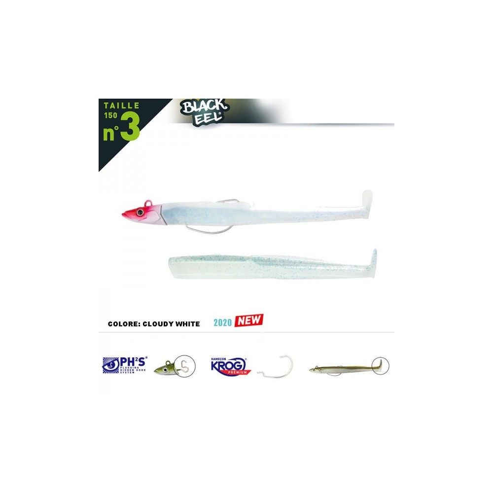 BLACK EEL N°3 Fiiish combo 0ff-shore 40Gr